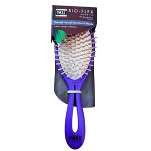 BASS BIO-Flex Wood Pin Brush Purple New in Box‎